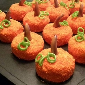 Pumpkin Mini Cupcakes